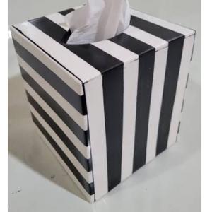 กล่องใส่กระดาษทิชชูดีไซน์สวยงามเคลือบเงา สำหรับใช้ในบ้าน งานแฮนด์เมด กล่องใส่กระดาษทิชชูดีไซน์สร้างสรรค์ - Product Image 4