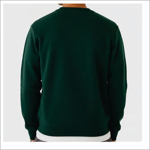 เสื้อสเวตเชิ้ตคอกลมแบบซิป ผ้าฟลีซคอตตอน 100% ปักลาย ขนาดใหญ่พิเศษ ขายส่ง คุณภาพสูง รับสกรีนโลโก้ตามแบบ - Product Image 2