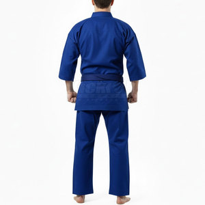 Professional Judo Gi Uniform for Athletes Strong <b>Stitching</b> Lightweight Breathable 100% Cotton Fabric for Regular Practice - Product Image 2