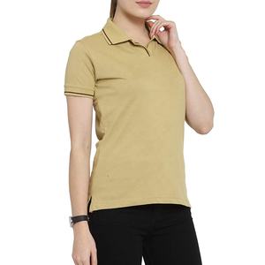 Polo de mujer de estilo callejero de diseño OEM personalizado de alta calidad/Polo de mujer de fabricación directa de fábrica de nuevo diseño - Product Image 4