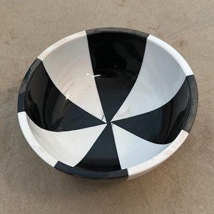 ชามเรซิ่นสีน้ำเงินกรมท่า งานฝีมือ ชุดจานเสิร์ฟตกแต่งหรูหรา ภาชนะใส่อาหาร หลายขนาด ศิลปะสมัยใหม่ ธีมโบราณ สำหรับเทศกาล - Product Image 4