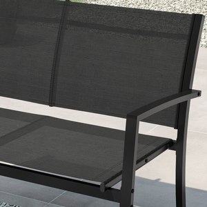 Juego de sofás de exterior con estructura de acero Premium | Salón contemporáneo resistente a la intemperie para Resorts, villas y hoteles | Fabricante de Vietnam - Product Image 5