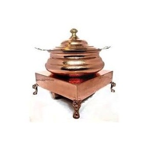 Plat de service rectangulaire de luxe en acier inoxydable avec couvercle, alimenté au gaz, écologique, pour la restauration et les événements - Product Image 5