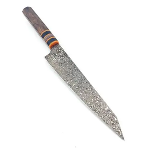 Couteau de chef LEGACY BLADES en acier Damas fait main de luxe, manche en bois d'olivier, couteau de cuisine professionnel, usine OEM - Product Image 5