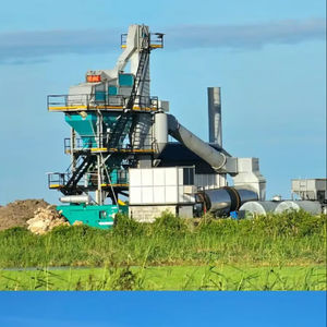 Planta Mezcladora de Asfalto Industrial, Planta de Mezcla en Caliente Estacionaria para Construcción de Carreteras, Estación de Mezcla de Betún de Alta Capacidad - Product Image 1