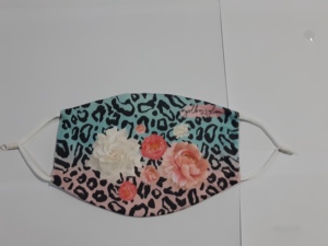 Masque de fête en coton/polyester imprimé en sérigraphie avec couverture intégrale du visage pour un usage quotidien - Product Image 5