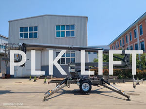 منصة عمل هوائية بارتفاع 20 متر معتمدة من CE، رافعة ذراع مفصلية قابلة للسحب للبناء - Product Image 3