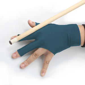 Gants de billard unisexes d'été respirants en nylon personnalisés à 3 doigts pour le snooker, vêtements de sport et d'extérieur, accessoire de billard pour joueurs - Product Image 2