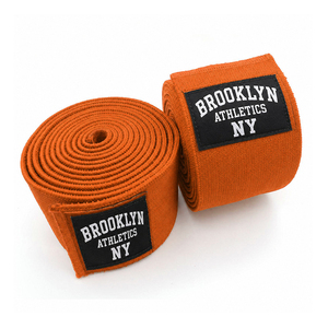 Heavy-Duty Breathable Natural Rubber Professional Protection Unisex <b>Knee</b> <b>Wraps</b> for Weightlifting - Product Image 3
