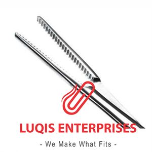 Pinze Toraciche Delicatamente Curve con Ganasce Seghettate 23,5 cm in Acciaio Inossidabile Strumento Chirurgico - Product Image 3