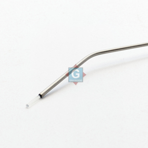 Tubo de Succión Rojo de Material No Magnético Zoellner, Instrumento Quirúrgico ENT Manual - Product Image 6