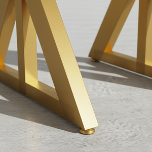 Pieds de meubles en métal traditionnels modernes, base de table à café, table à manger, pieds de table traditionnels pour meubles de salle à manger - Product Image 3