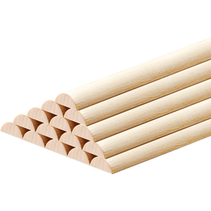 Plinthe de base de meuble en bois massif au design minimaliste et épuré pour cuisine, fabrication OEM - Product Image 1