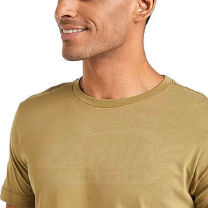 เสื้อยืดผ้าฝ้ายแขนสั้นสำหรับผู้ชายเสื้อยืดธรรมดาผ้าใส่สบายดีไซน์เป็นเอกลักษณ์ - Product Image 4