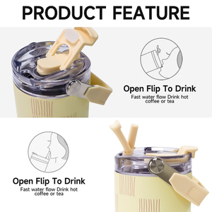 Vaso de Viaje de Acero Inoxidable 304 con Aislamiento al Vacío, Doble Pared, 900 ml (30 oz), Personalizable con Impresión, Sin BPA, para Regalos Corporativos Promocionales - Product Image 3