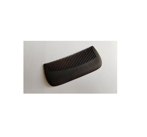 Peine de cuerno de búfalo natural duradero para hombres, para el cuidado de la barba y el bigote, reducción de electricidad estática, accesorio de lujo hecho a mano - Product Image 4