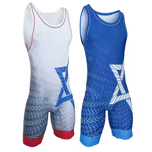 Vêtements de lutte professionnelle en gros, justaucorps de sublimation, shorts MMA, tenues de sport d'entraînement, ODM/OEM - Product Image 2