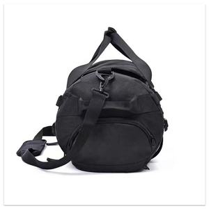 Premium Black Tactical Sport Duffle Bag Large Capacity Waterproof Oxford Training Bag with Reinforced Webbing and Padded - Product Image 3