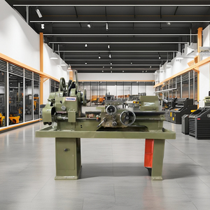 เครื่องกลึงงานขนาดกลาง TECHNO PLUS/TURNOMAX แบบลูกกลิ้งทรงกรวย ความยาวเตียง 4.6 ฟุต ความสูงแกนกลาง 10 นิ้ว ขนาดรูกลาง 3 นิ้ว พร้อมกล่อง Norton - Product Image 1