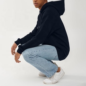 Nouveauté : Sweat-shirts à capuche personnalisables pour hommes – Vente en gros de sweats en coton vierges avec design uni et doublure, disponibles en grande quantité - Product Image 5