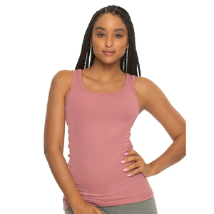 Débardeurs en coton et élasthanne pour femmes avec dos nageur de haute qualité - Product Image 1
