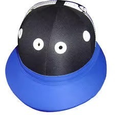 Casco de Equitación Personalizado con Logotipo, Modelo Jokey, Cómodo, de Sarga de Algodón, Bordado, de Fibra de Vidrio, para Uso Ecuestre - Product Image 3