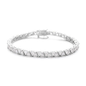 Best Quality Custom Moissanite Tennis Bracelet for <b>Men</b> Women 925 Silver Hip Hop Jewelry for Wedding and Anniversary Gifts - Product Image 1