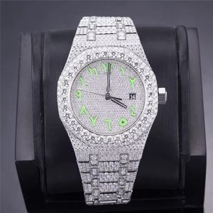Best Quality Fashion Moissanite Diamond <b>Watch</b> <b>for</b> Women Luxury Crystal Studded Wristwatch with Elegant Design Available <b>For</b> Sale - Product Image 1