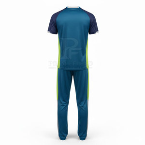 Vente directe d'usine, uniforme de cricket pour hommes à manches courtes respirant, service OEM, couleurs et tailles personnalisées, haute qualité, vente en gros, meilleur prix - Product Image 3