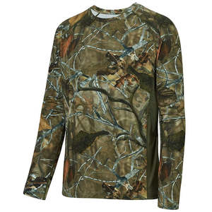 Camiseta de Manga Larga con Camuflaje Estilo Realtree para Hombre, Mezcla de Poliéster, para Caza al Aire Libre, Personalizada - Product Image 5