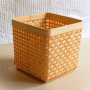 Panier de rangement pour vêtements de bébé, paniers organisateurs en bambou tressé faits à la main, choix idéal pour les essentiels de la maison - Product Image 1