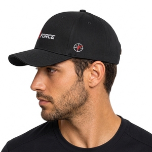 Gorra de Béisbol de Primera Calidad, 6 Paneles, Algodón, Logotipo Bordado, Gorra Casual Ajustada para Hombre, Gorras de Béisbol Negras en Venta - Product Image 5