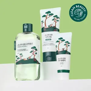 Round Lab Men's <b>Skin</b> <b>Care</b> <b>Set</b> Pine Calming Cica Toner/Cream 2P & WECHIK Cleansing Wipes 20P High Quality - Product Image 1