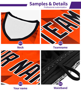 Uniforme de Fútbol Americano de Primera Calidad, Pantalones Cortos Ligeros, Transpirables, Antibacterianos, Anti-UV, 100% Poliéster, Ropa Deportiva al por Mayor para Clubes - Product Image 6