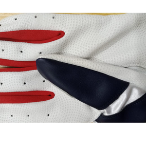 Guantes de Bateo de Béisbol Profesionales Personalizados Cabretta para Adultos, Antideslizantes, de Cuero, con Pantalla Táctil, Transpirables, Diseño Vintage - Product Image 2