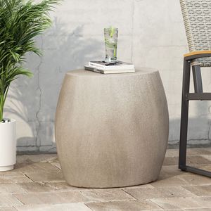 Lightweight <b>Outdoor</b> Concrete <b>Side</b> <b>Table</b> for <b>Outdoor</b> Living - Product Image 3