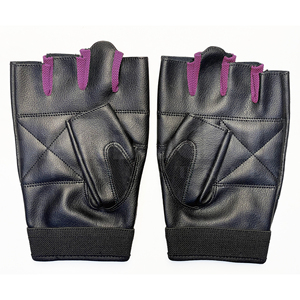 Professional Deep Purples Weightlifting <b>Gloves</b> with Enhanced Palm Padding | Premium Non-Slip Grip for Ultimate Gym Workout Gear - Product Image 3