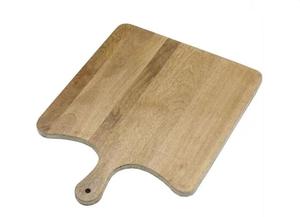 Planche à découper carrée avec poignée ergonomique, surface épaisse et lisse, idéale pour couper, servir et l'usage quotidien en cuisine - Product Image 2