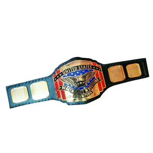 Ceinture de championnat de lutte américaine de qualité supérieure, ceinture de titre poids lourd de qualité premium avec un design patriotique - Product Image 6