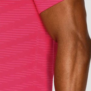 Camiseta Deportiva de Manga Corta para Hombre, Ajustada, Transpirable, de Algodón y Bambú, para Gimnasio, Entrenamiento Atlético, Cuello Redondo, 220g - Product Image 6