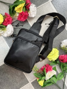 New Design Unisex Stylish Genuine Leather Shoulder Travel <b>Bag</b> Handbag Multi Uses Money <b>Bag</b> Stylish Useful <b>Bags</b> - Product Image 4