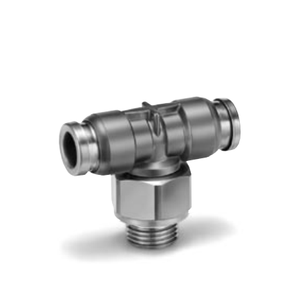 นิวเมติก SMC นิวเมติกฟิตติ้งโลหะแบบสัมผัสเดียว KQB2T10-G04ชิ้นส่วนนิวเมติก - Product Image 3