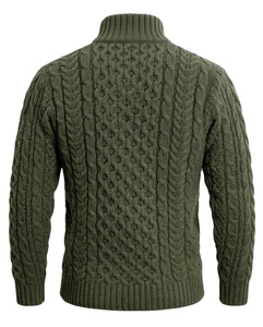 Suéter de Punto para Hombre, Corte Ajustado, Cuello Medio, Acrílico, Antipilling, Manga Larga, Otoño Invierno, Informal - Product Image 4