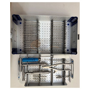 Juego de Destornilladores y Extractores Quirúrgicos Ortopédicos Manuales de Acero Inoxidable, Kit de Instrumentos Reutilizables para la Extracción de Tornillos Óseos - Product Image 3