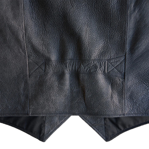 Top Men's Casual High Quality Genuine Leather <b>Vest</b> Comfortable Custom Made Winter <b>Vest</b> Wholesale Biker Fashion <b>Vest</b> & Waistcoat - Product Image 6