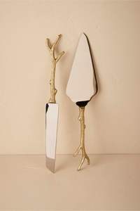 Elegante cuchillo para tartas de metal, perfecto para ceremonias de bodas, compromisos, cumpleaños y aniversarios. - Product Image 5