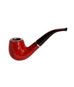 Pipa de tabaco de madera natural, pipa de madera clásica hecha a mano para hombres, pipa de fumar de estilo vintage, pipa de tabaco artesanal - Product Image 3