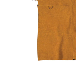 Delantal de cuero resistente para trabajo pesado, adecuado para soldadura y trabajos de fabricación. Delantal de taller de cuero diseñado para resistir el calor. - Product Image 5