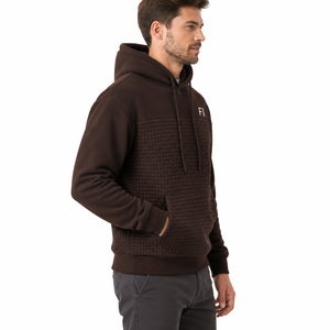 Sweat-shirts à capuche pour hommes de qualité supérieure, en molleton épais, avec logo personnalisé, streetwear, fabricant de vêtements OEM, vente en gros de sweats à capuche - Product Image 2
