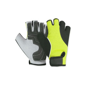 Gants de cyclisme d'été personnalisés OEM d'usine, respirants, avec poignées antidérapantes en gel, demi-doigts, légers pour VTT et vélo de route - Product Image 1